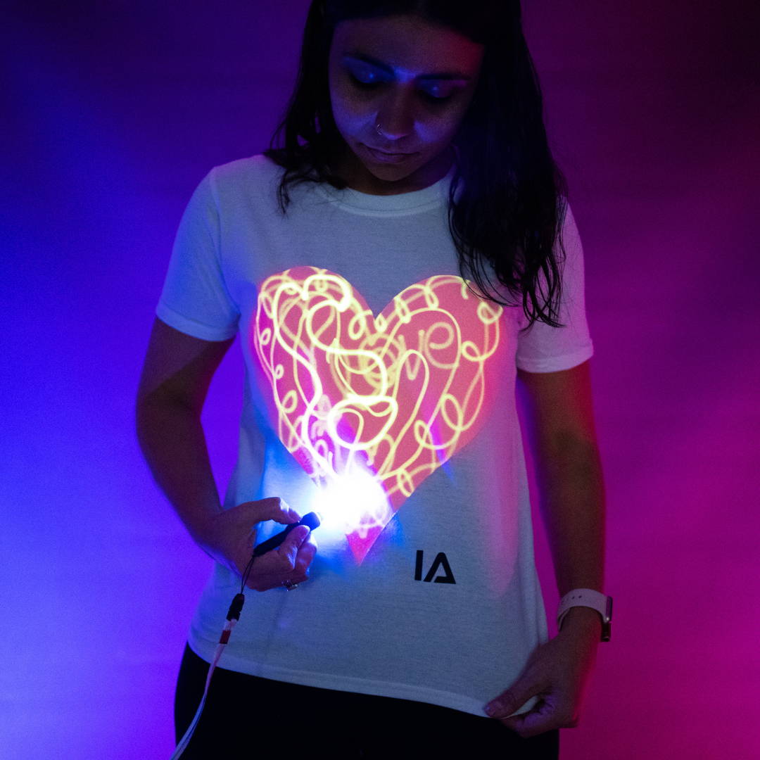 Led light up shirts shop